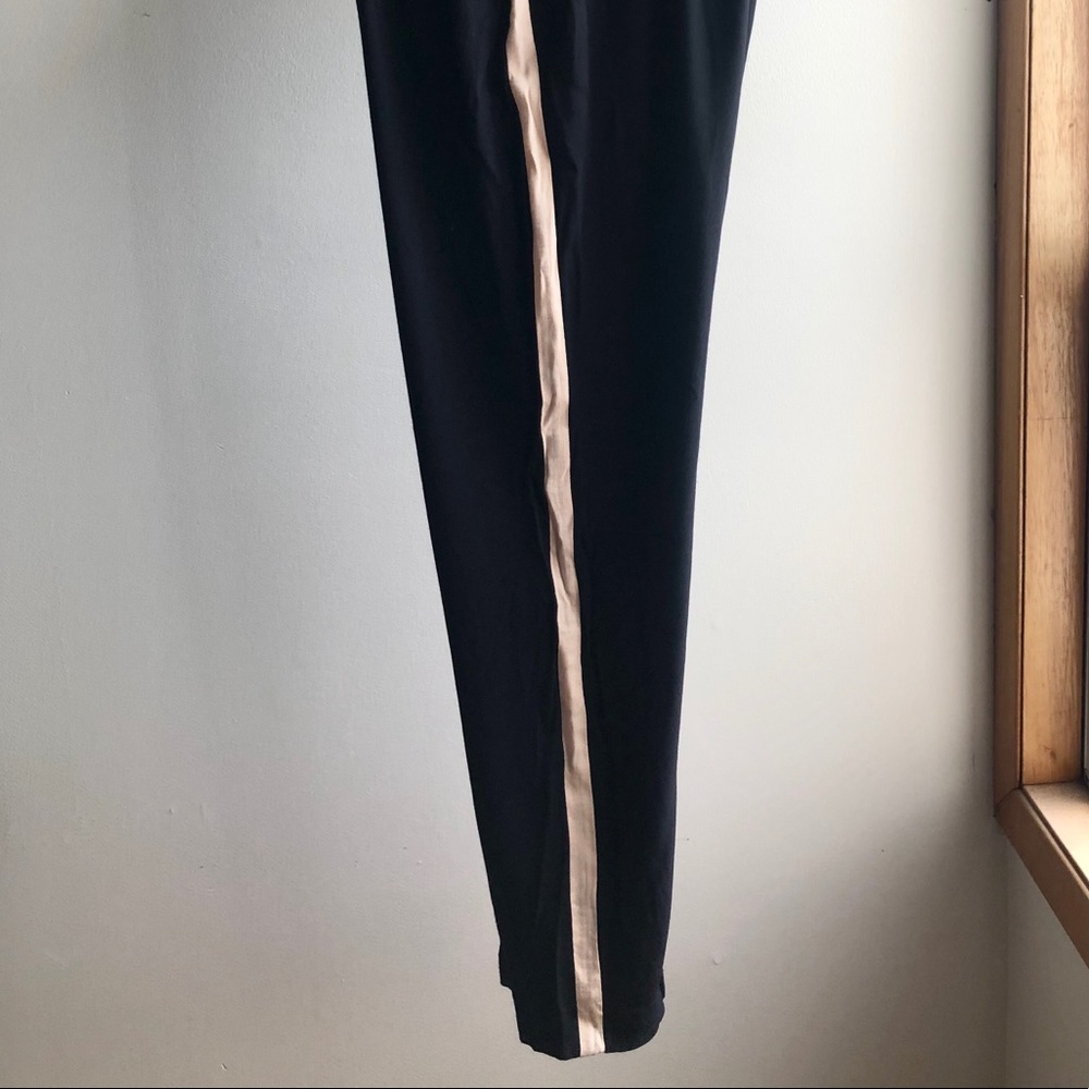 MAJE lightweight side-stripe pants